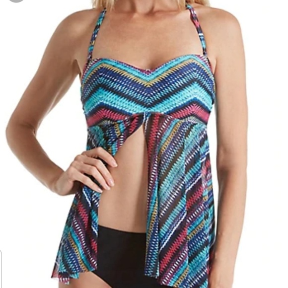 Profile tankini swim new pattern print fly awaytop - Picture 5 of 8